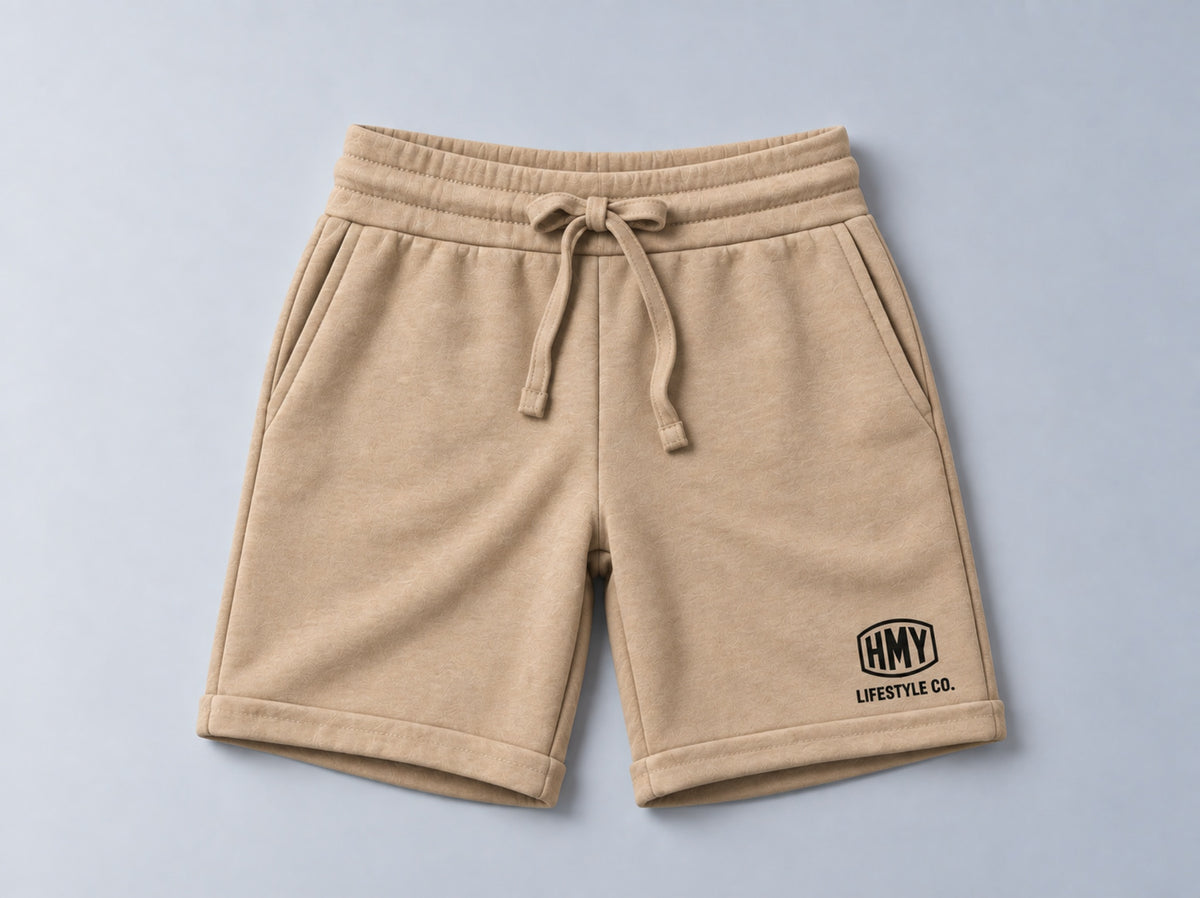 Beige Shorts