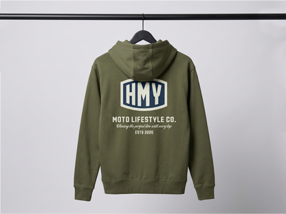 Green Moto Lifestyle Hood