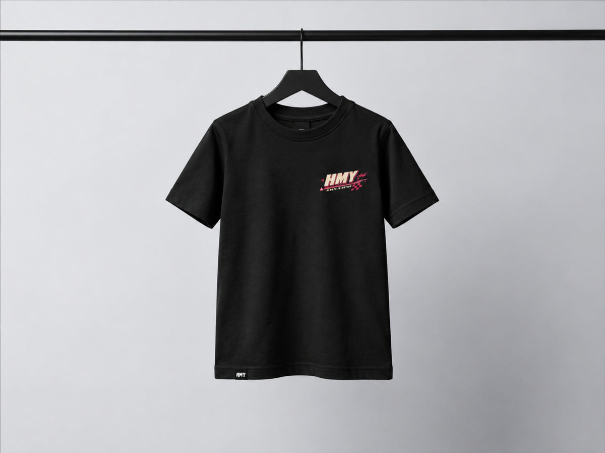 Kids Always In Motion 80's Tee