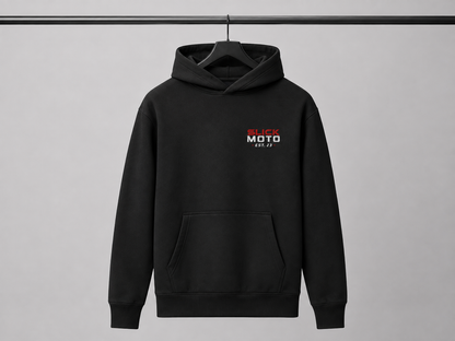 SLICK Moto Black Hoodie